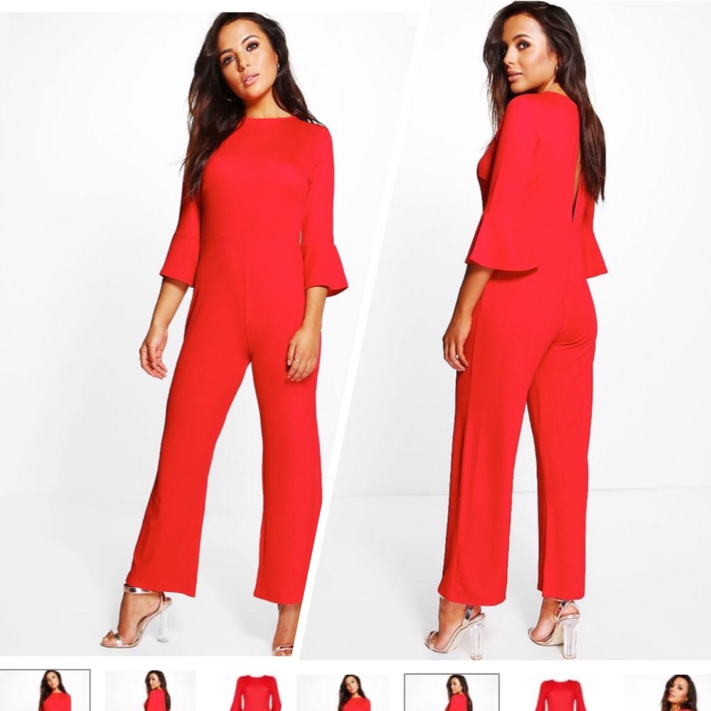 Red Classy Romper